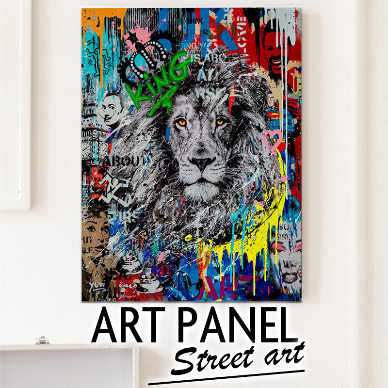 アートパネル キャンバスアート 30×40cm グラフィティ ストリート 