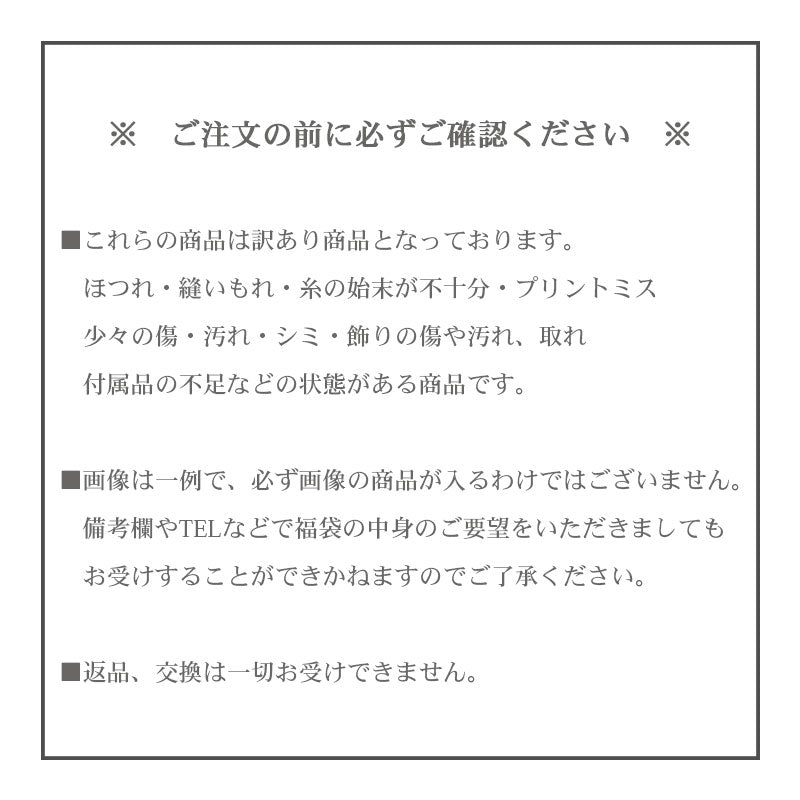 夏バッグ 2023【訳あり】 福袋
