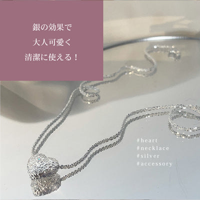 ハートペンダント シャニーネックレス
