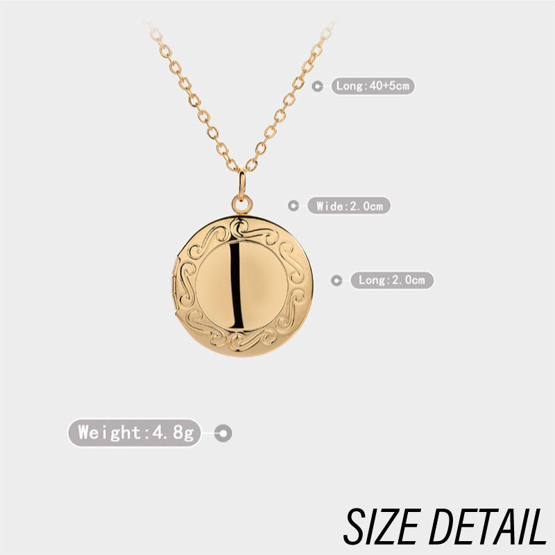 ロケットペンダント ネックレス ハワイアン