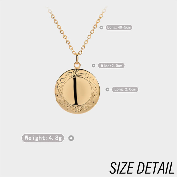 ロケットペンダント ネックレス ハワイアン