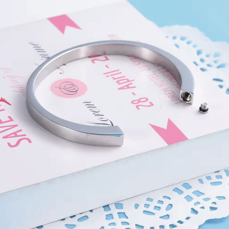 遺骨アクセサリー メモリアルバングル