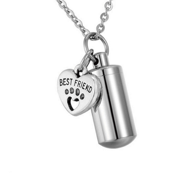 遺骨ペンダント カロート カプセル 肉球 メモリアルペンダント