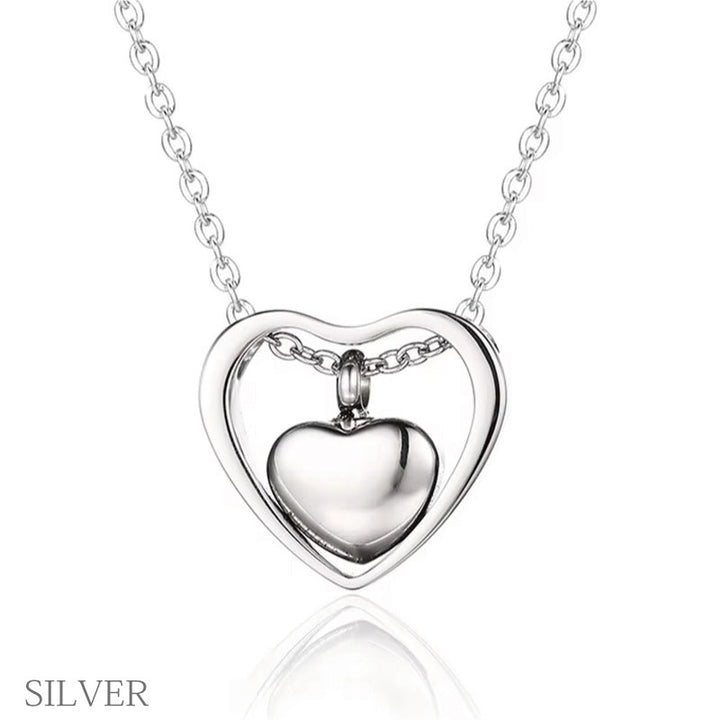 遺骨ペンダント ハート 枠 フレーム メモリアルペンダント