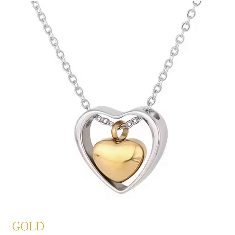 遺骨ペンダント ハート 枠 フレーム メモリアルペンダント