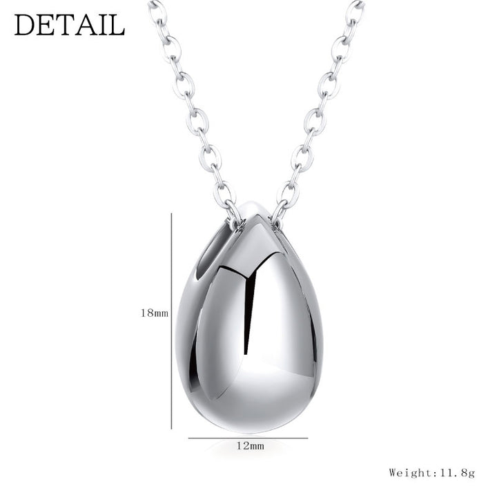 メモリアルペンダント ティアドロップ 遺骨ペンダント