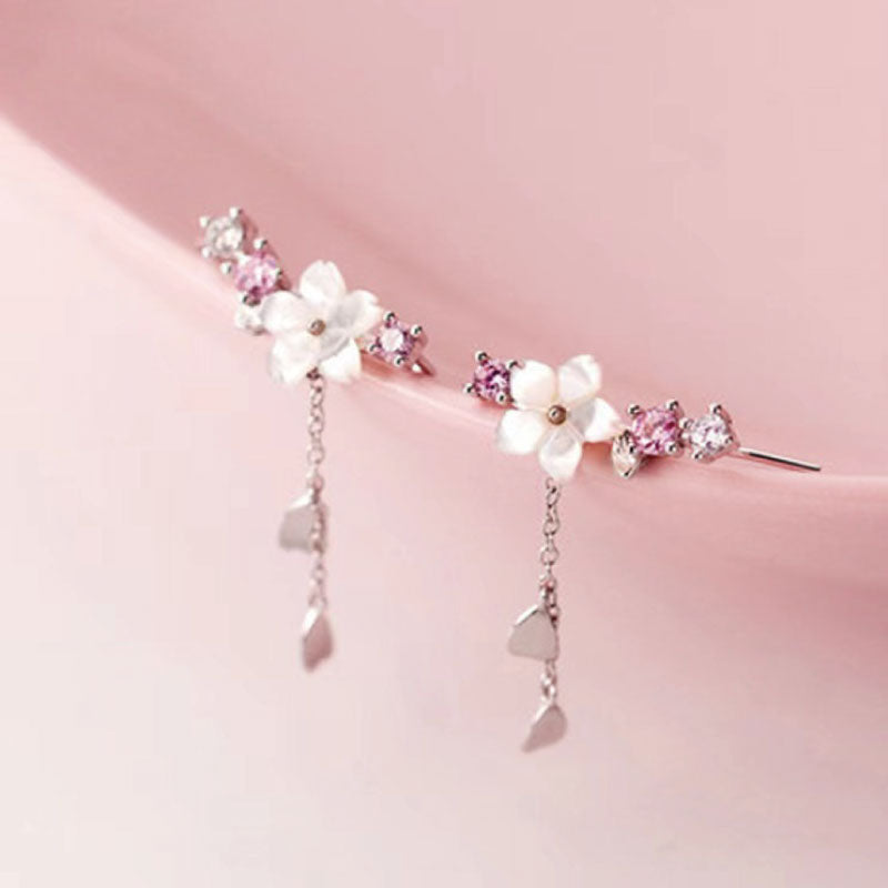桜 ピアス 両耳 ペア シルバー925