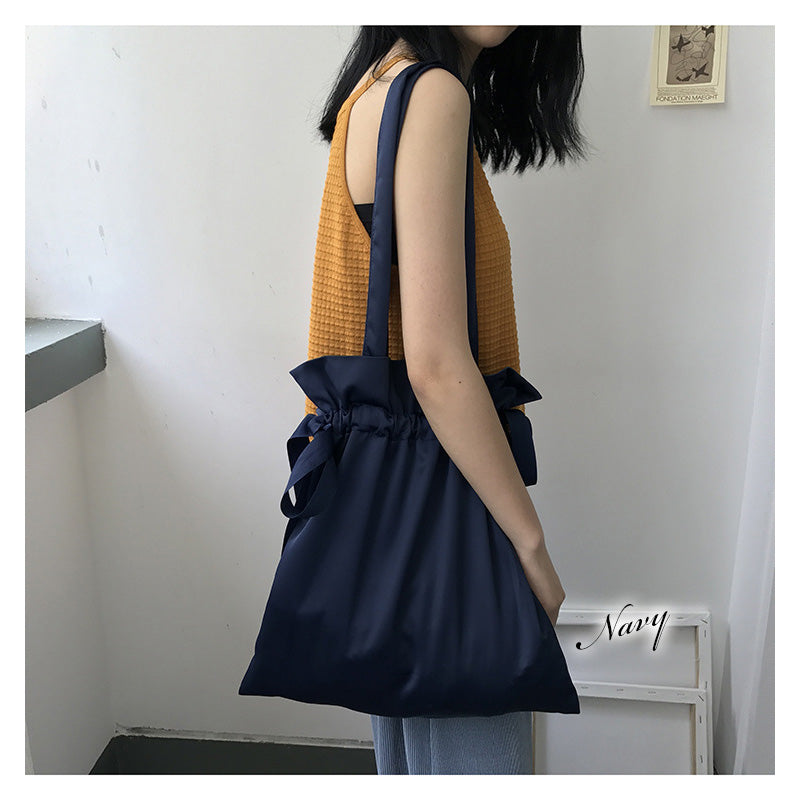 ショッピングバッグ サテン