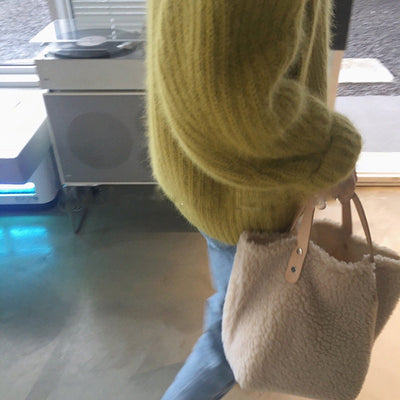 Boa Bag女装手提袋轻量级的Facemuton