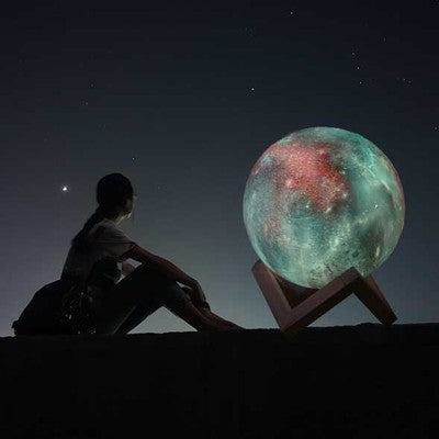 行星灯LED Moon Light 12cm夜空间接照明