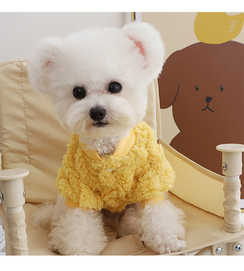 犬服 ペット服 ドッグウェア ボア ファー かわいい 小型犬 猫服 フワモコ