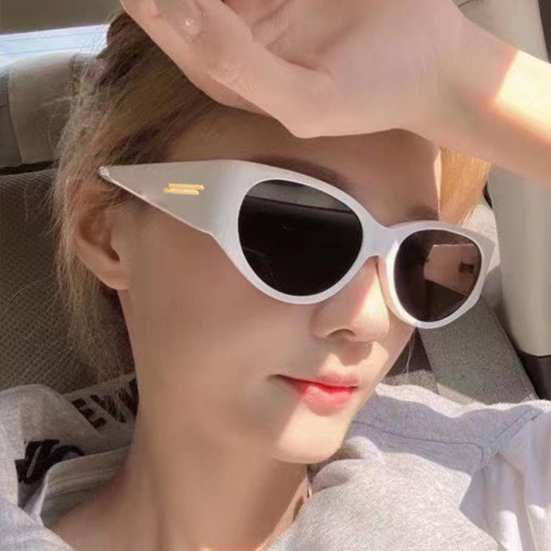 椭圆形太阳镜女式运动型