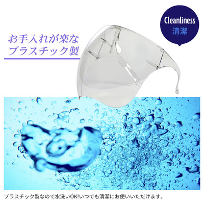 フェイスシールド 眼鏡型 メガネ型